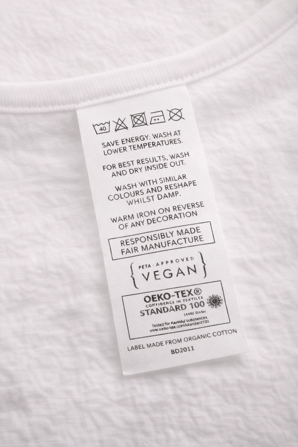 Babybody aus Bio-Baumwolle