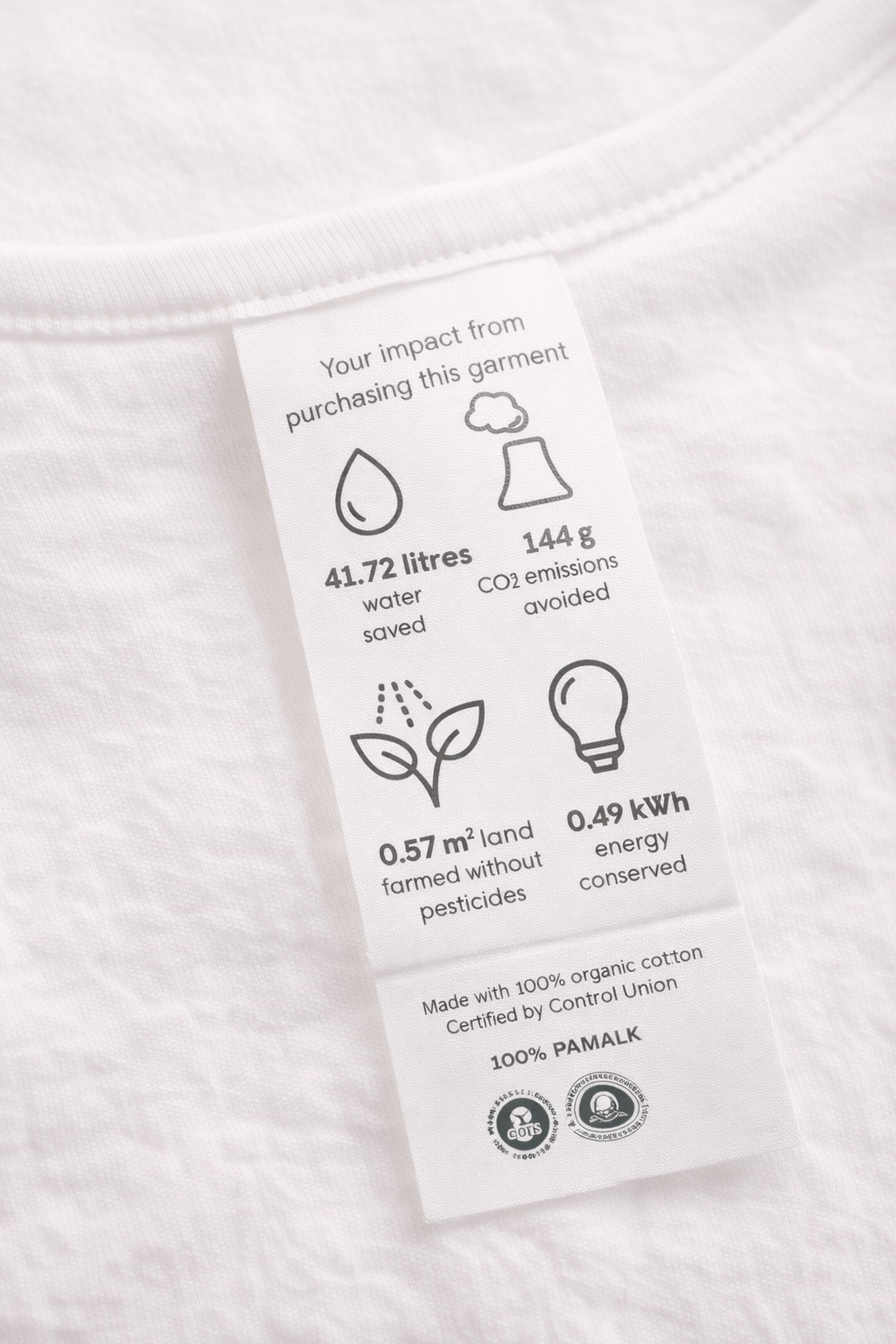 Babybody aus Bio-Baumwolle