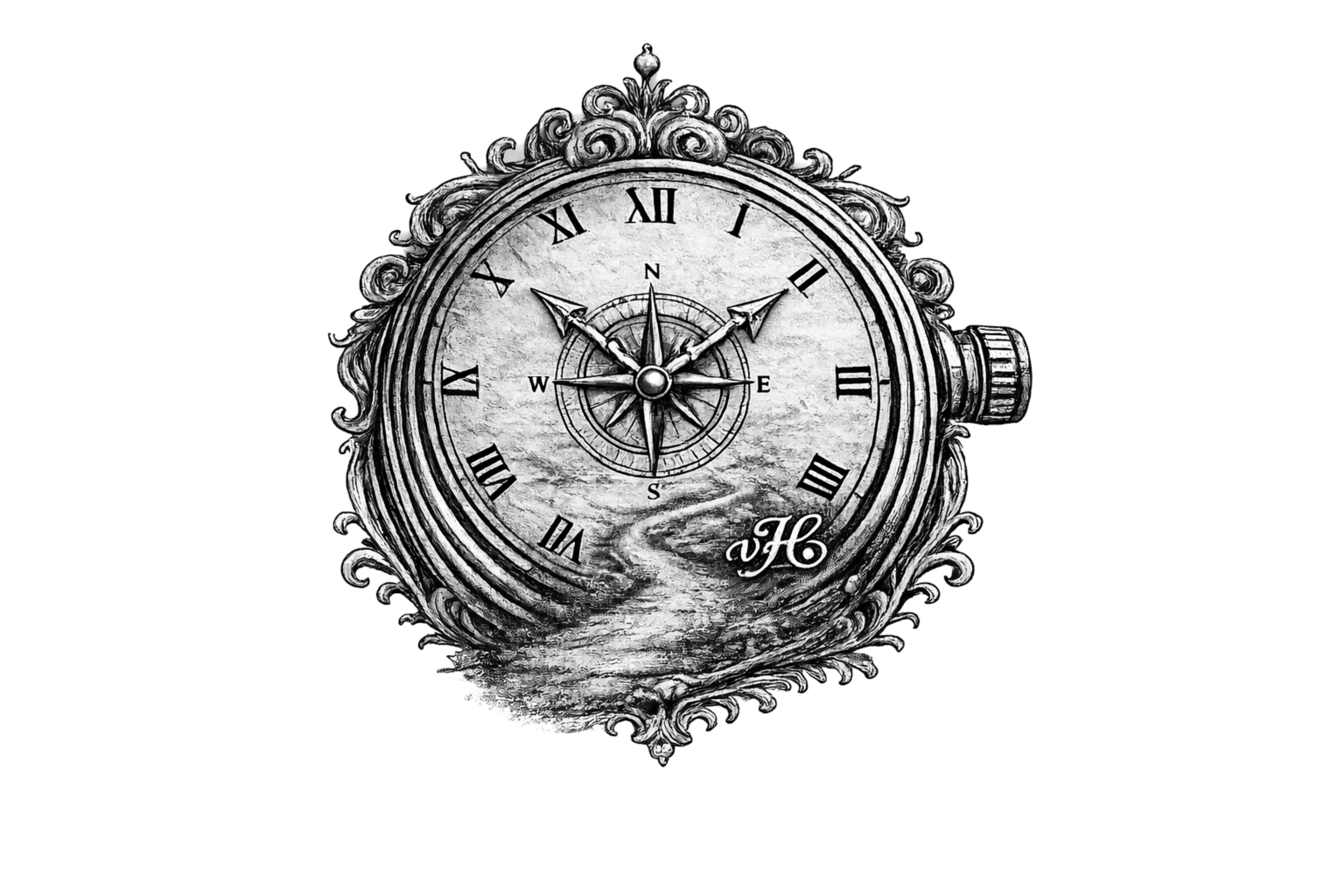 Herren T-Shirt mit Rundhals